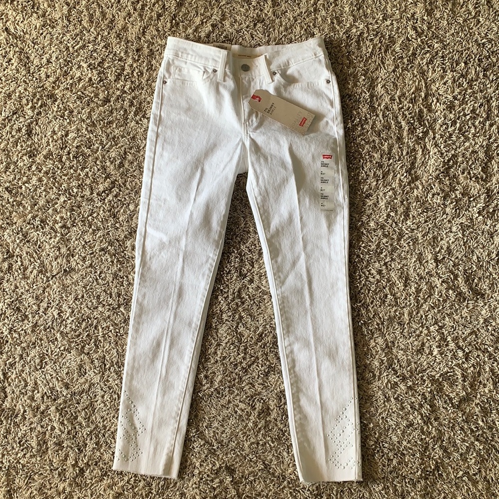 NWT Levi’s 711 skinny ankle jeans
